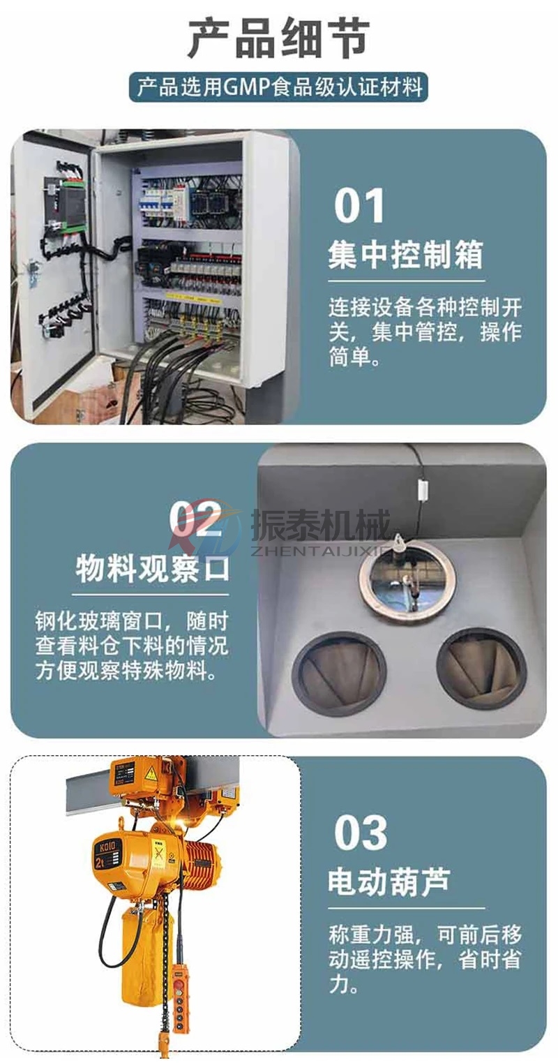 雙酚A噸袋拆包機細節